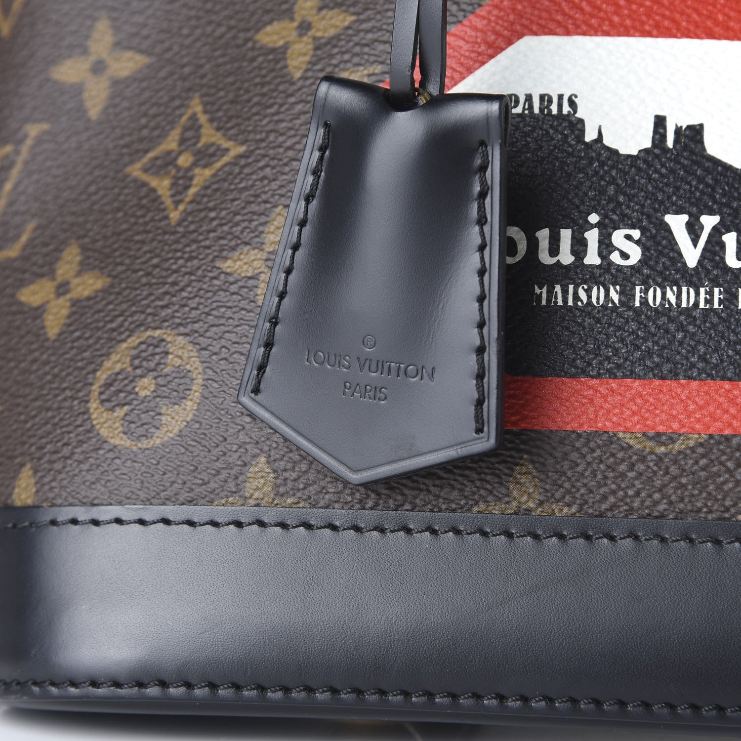 Louis Vuitton Monogram World Tour Alma PM 9 of 11