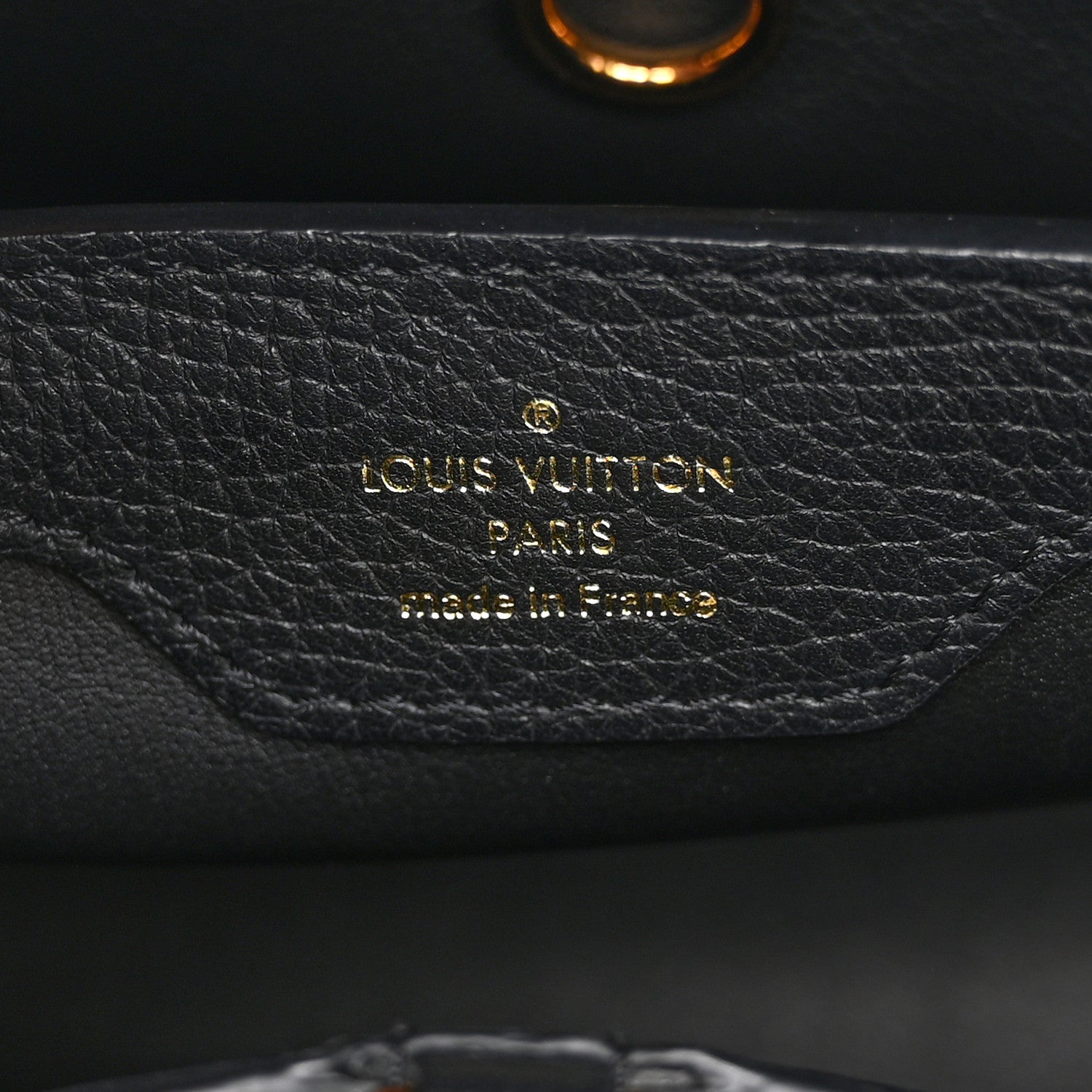 Louis Vuitton Tweed Calfskin Capucines MM Multicolor 6 of 9