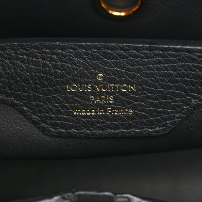 Louis Vuitton Tweed Calfskin Capucines MM Multicolor 6 of 9