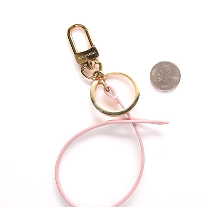 Louis Vuitton Calfskin Key Ring Holder Rose Ballerine 2 of 3