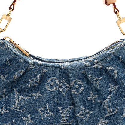 Louis Vuitton Monogram Denim Pochette Valley Blue 7 of 10