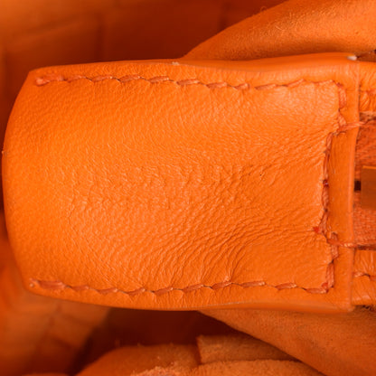 Bottega Veneta Nappa Intrecciato Mini Loop Camera Bag Tangerine 6 of 10