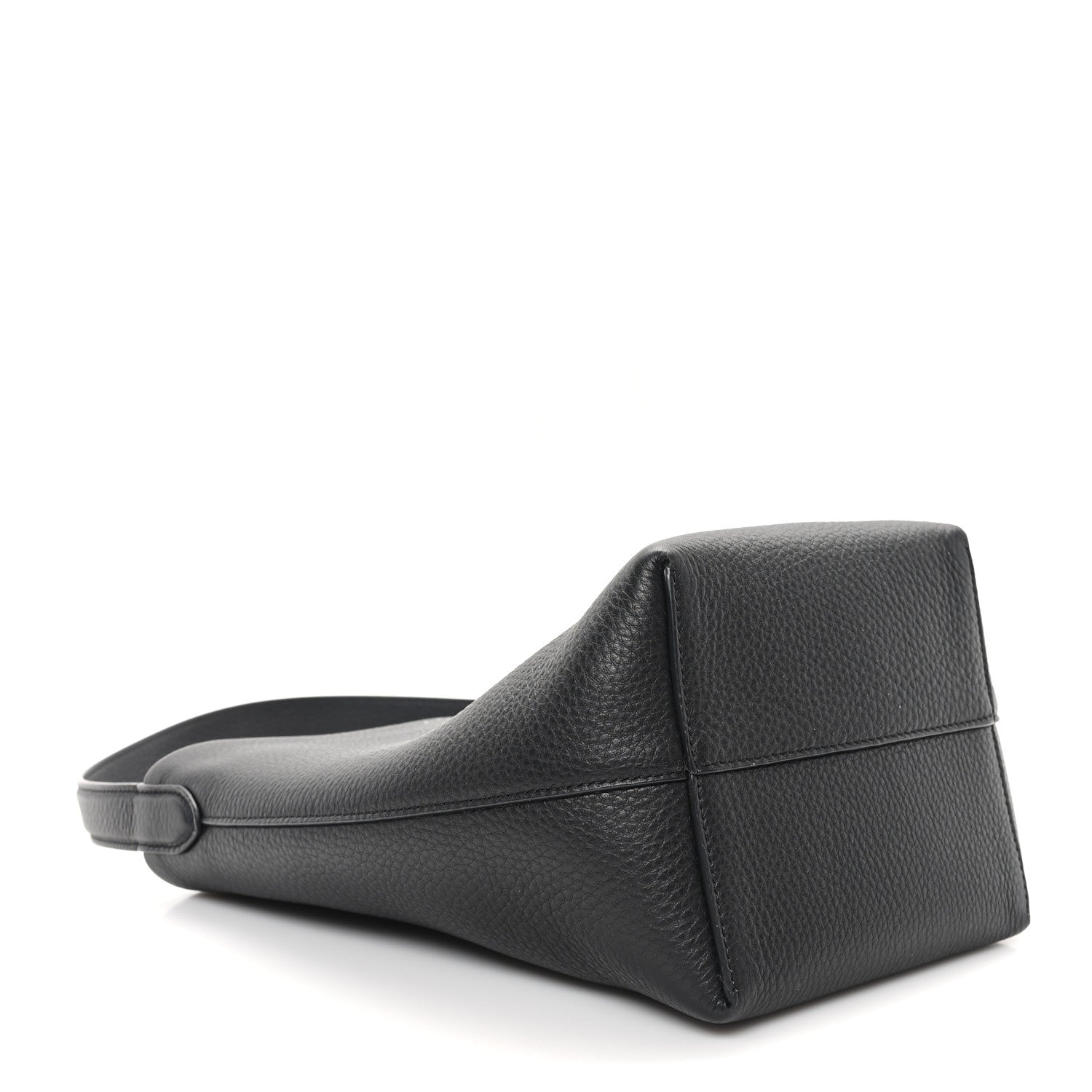 The Row Grained Calfskin Small N/S Park Tote Black 4 of 9