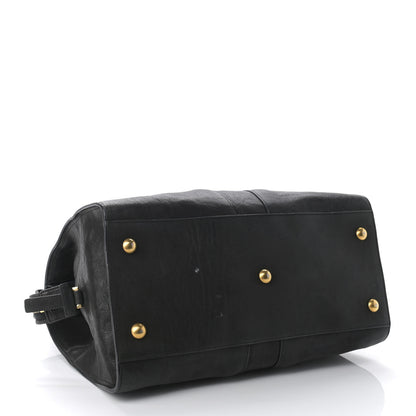 Saint Laurent Sheepskin Medium Cabas ChYc Black 4 of 13