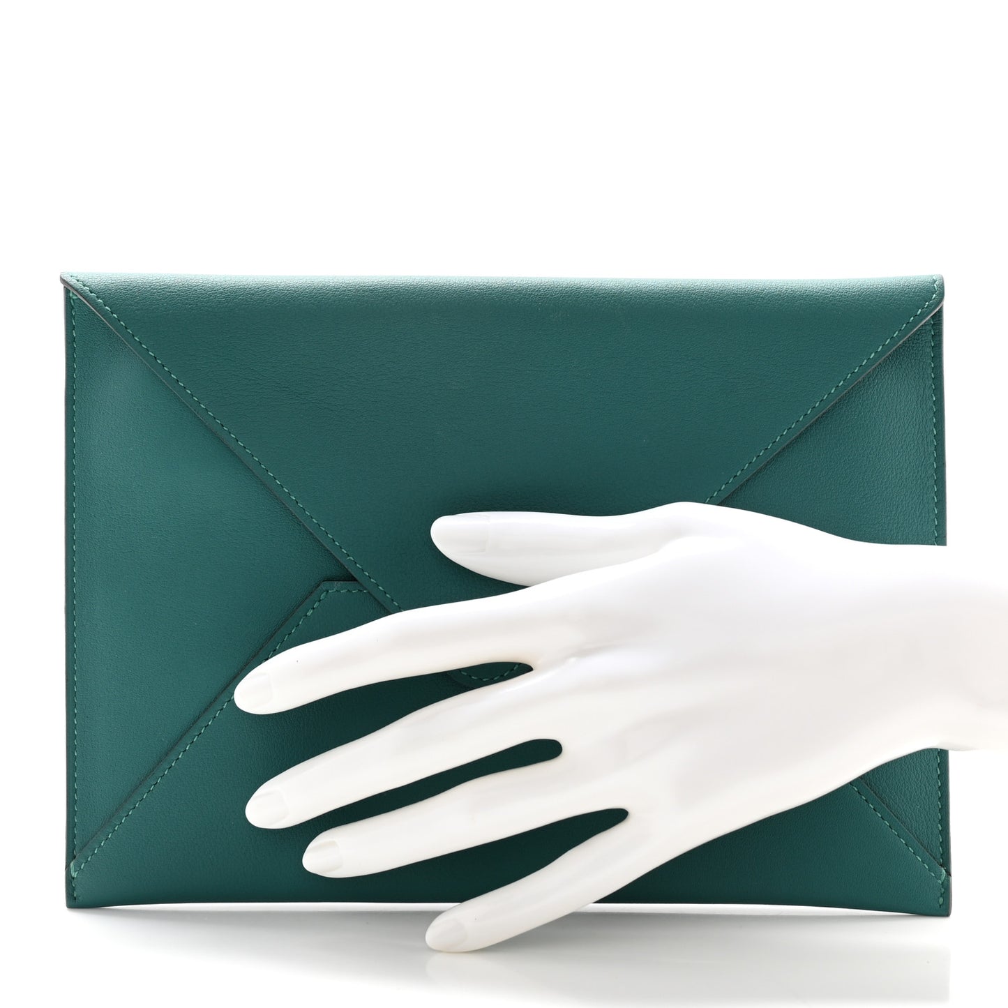 Evercolor Envelope Trio Wallet Malachite Lime Bleu Zephyr