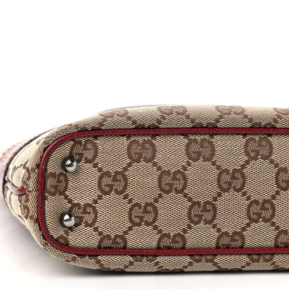 Gucci Monogram Shoulder Bag Red 8 of 9