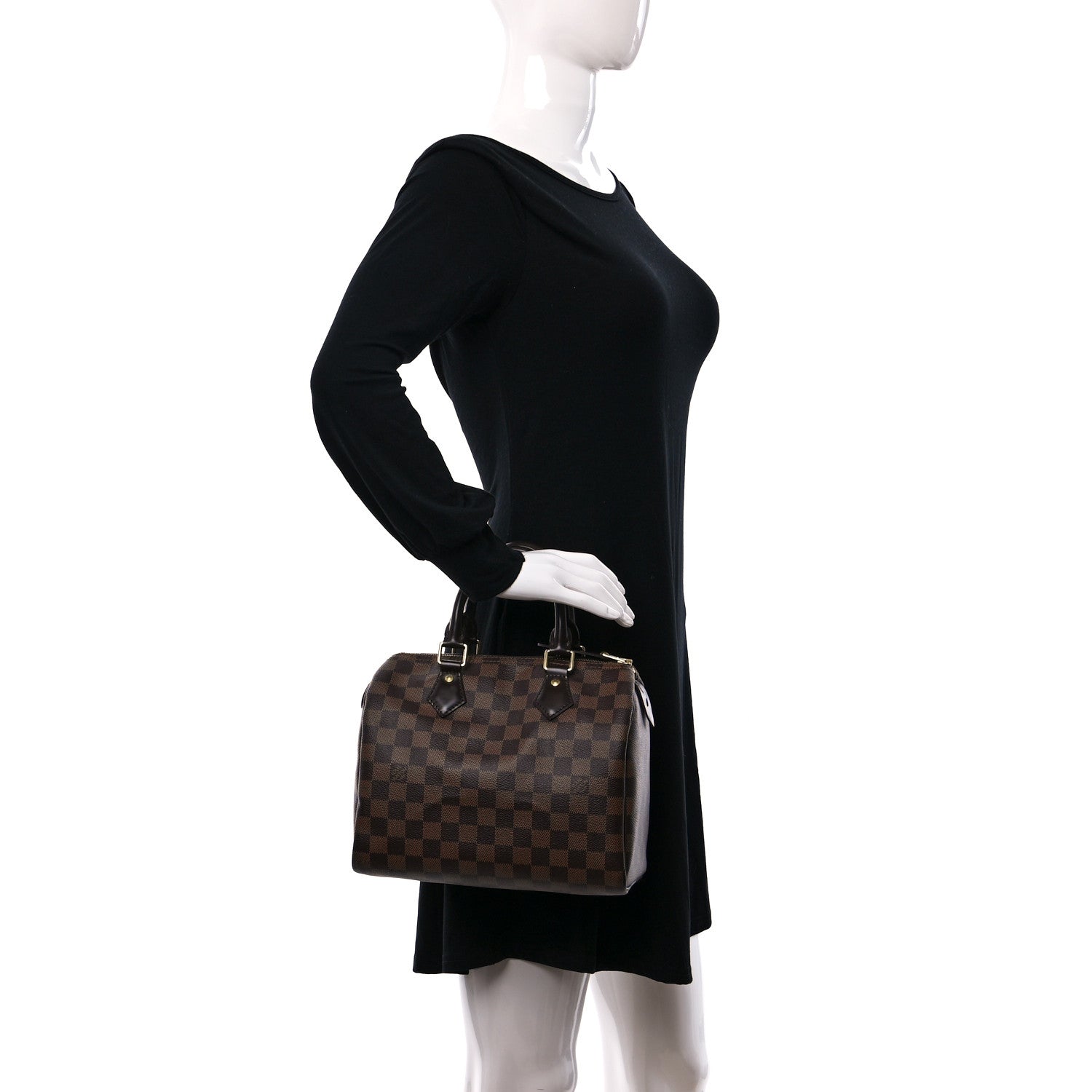 Louis Vuitton Damier Ebene Speedy 25 2 of 9