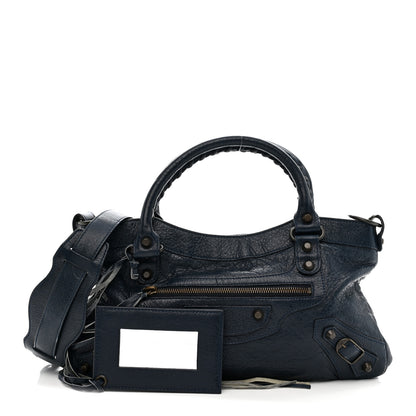 Balenciaga Agneau Classic Hardware First Bleu Obscur 3 of 12