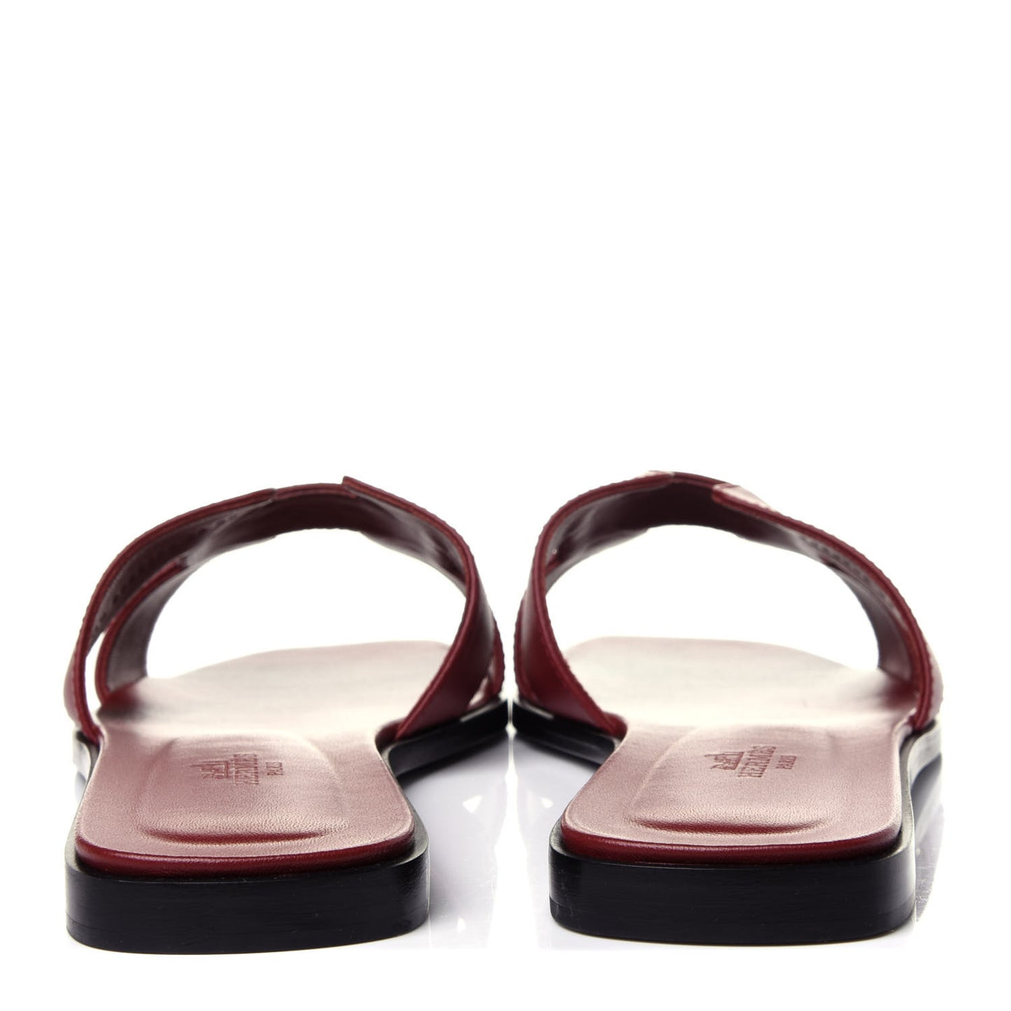 Calfskin Oran Sandals 40 Rouge Tomette