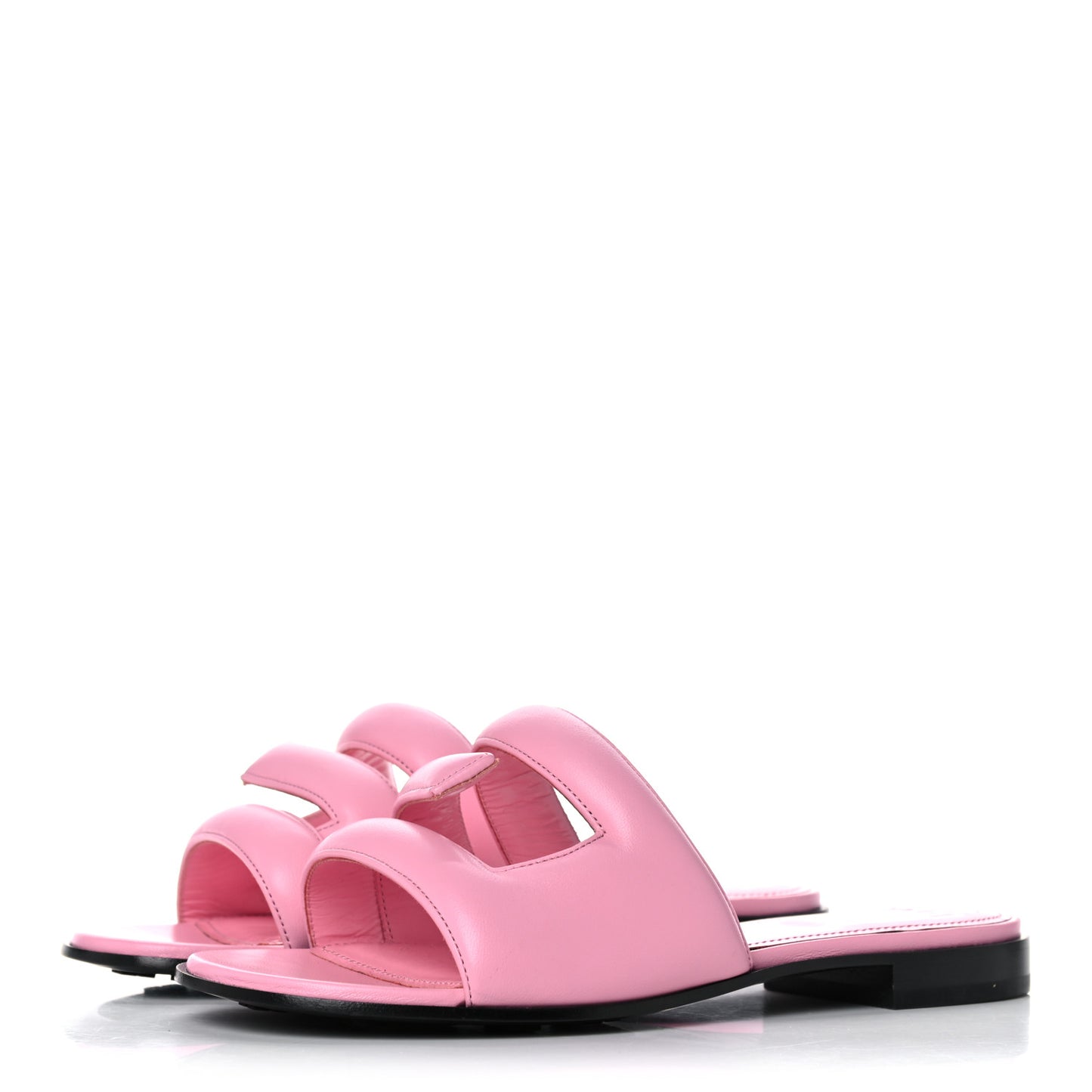Nappa G Flat Sandals 37 Baby Pink