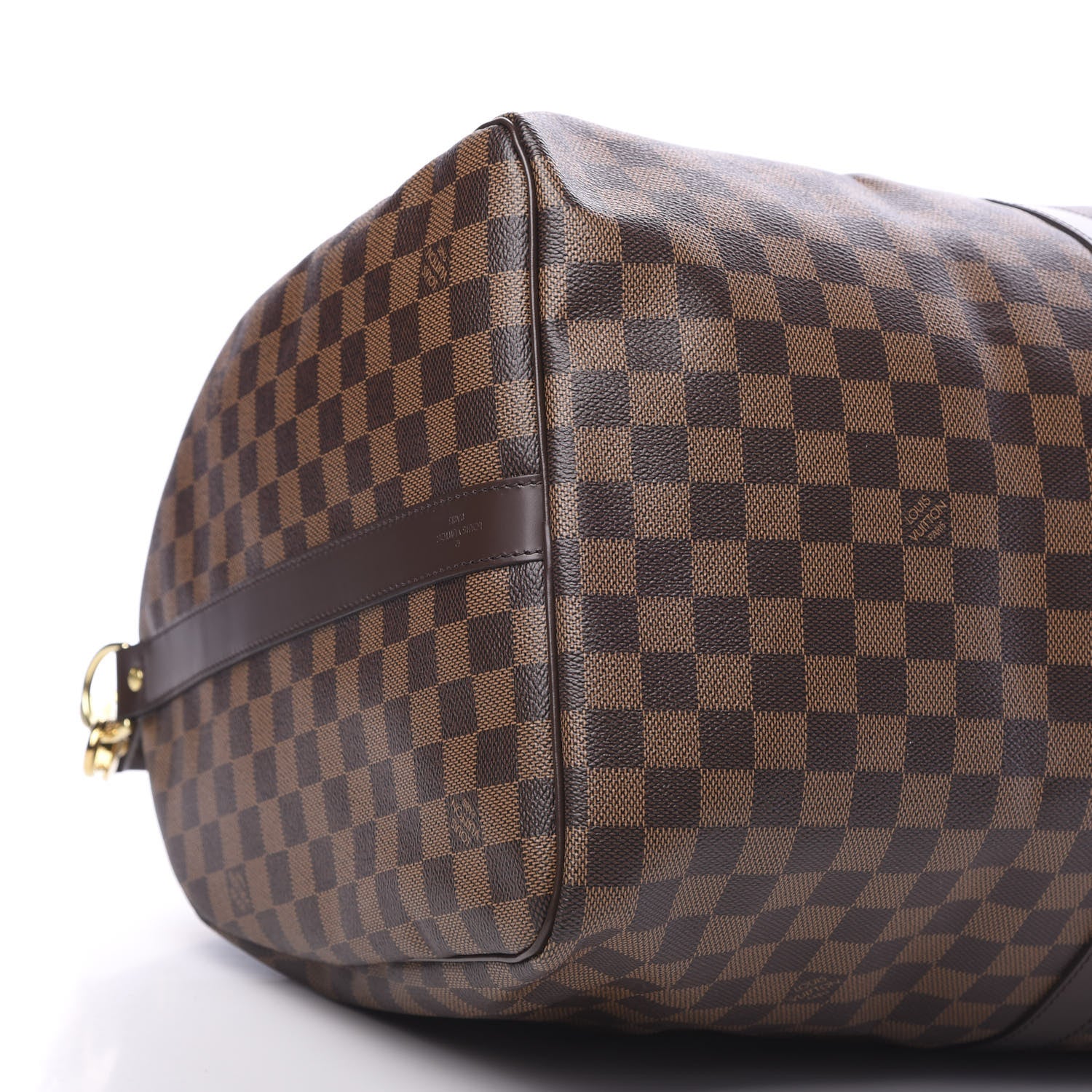 Louis Vuitton Damier Ebene Keepall Bandouliere 55 8 of 9