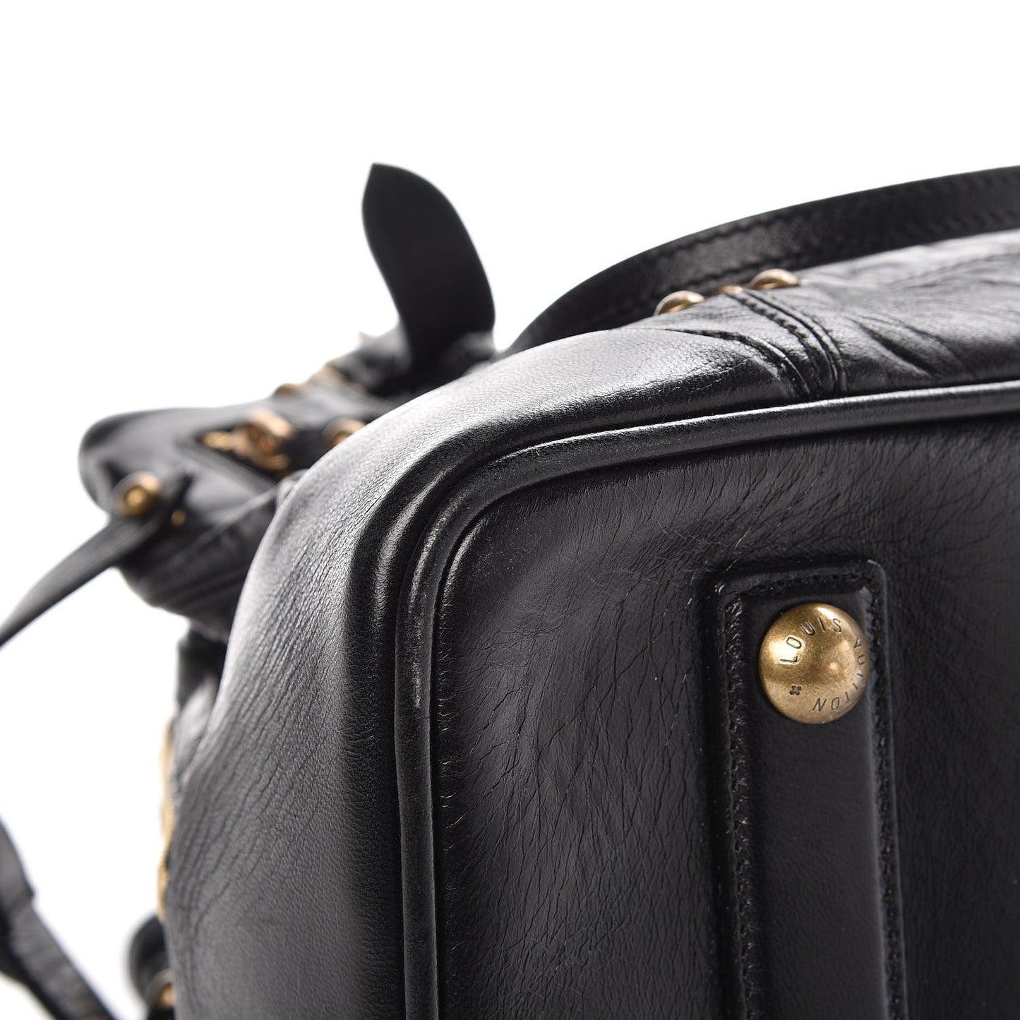 Lambskin Riveting Black