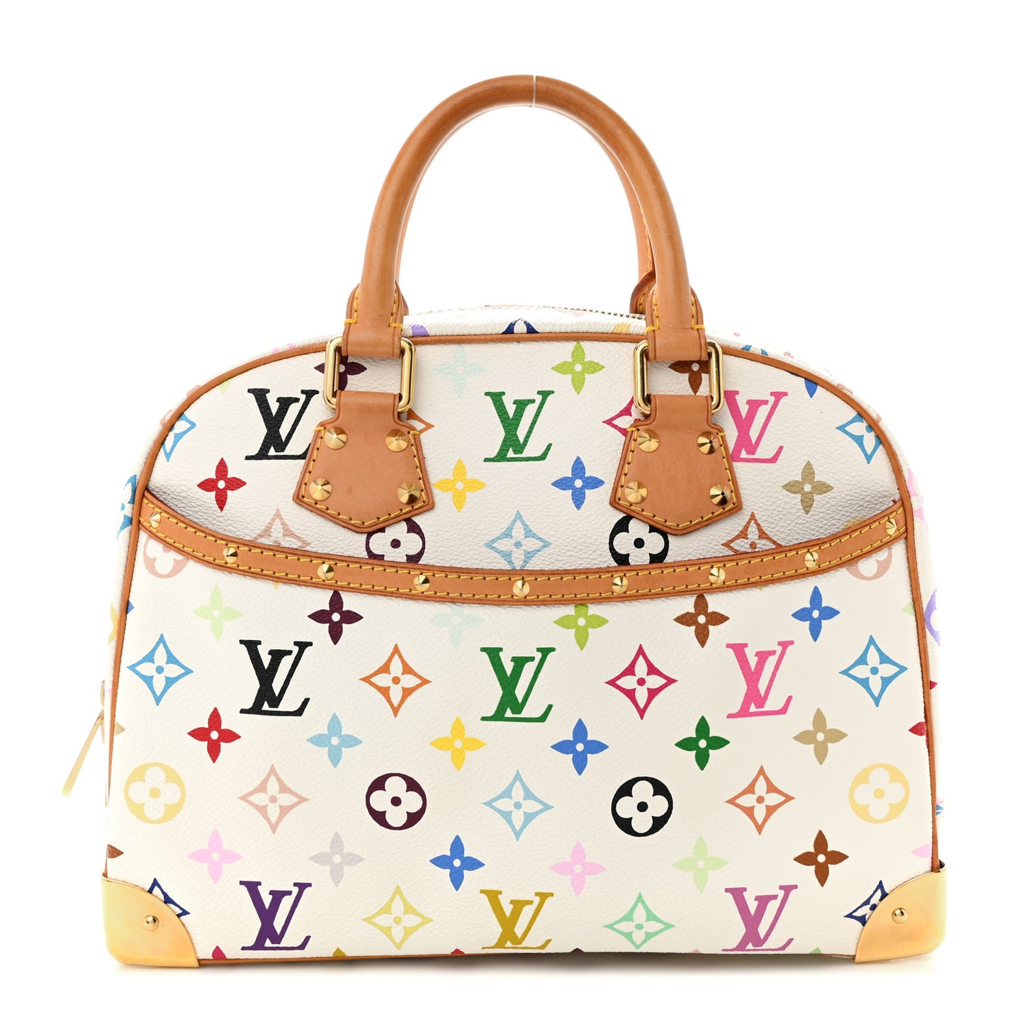 Monogram Multicolor Trouville White