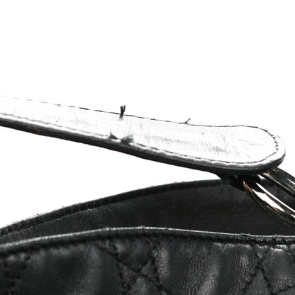 Christian Dior Lambskin Cannage Large Dior Soft Hobo Black 12 of 16
