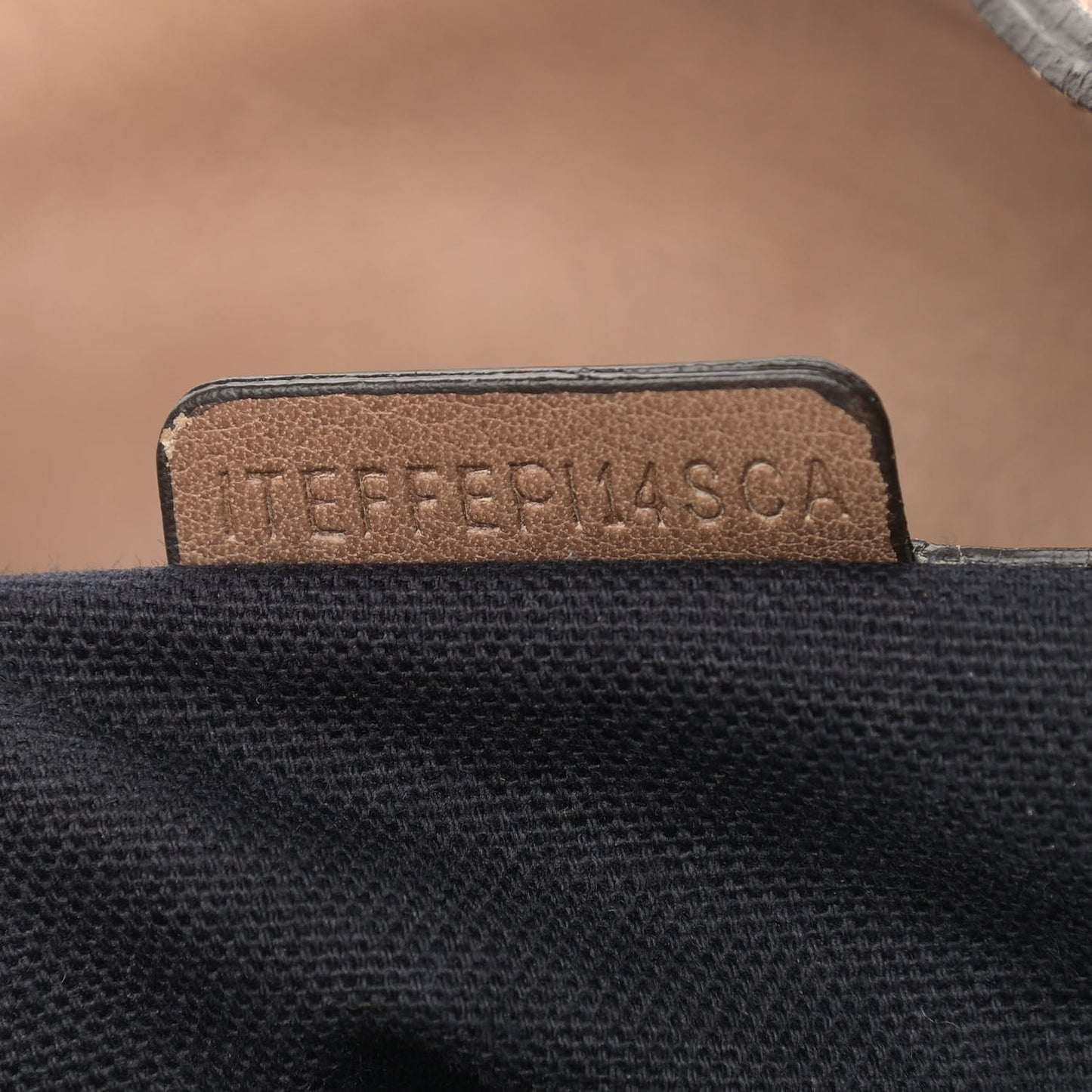Calfskin House Check Small Brecon Tote Tan