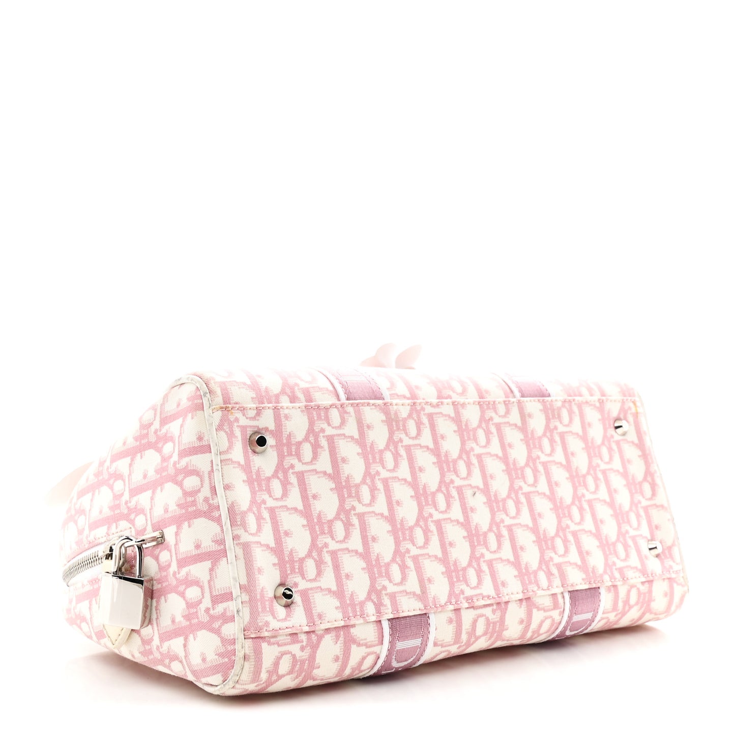 Monogram Girly Boston Pink