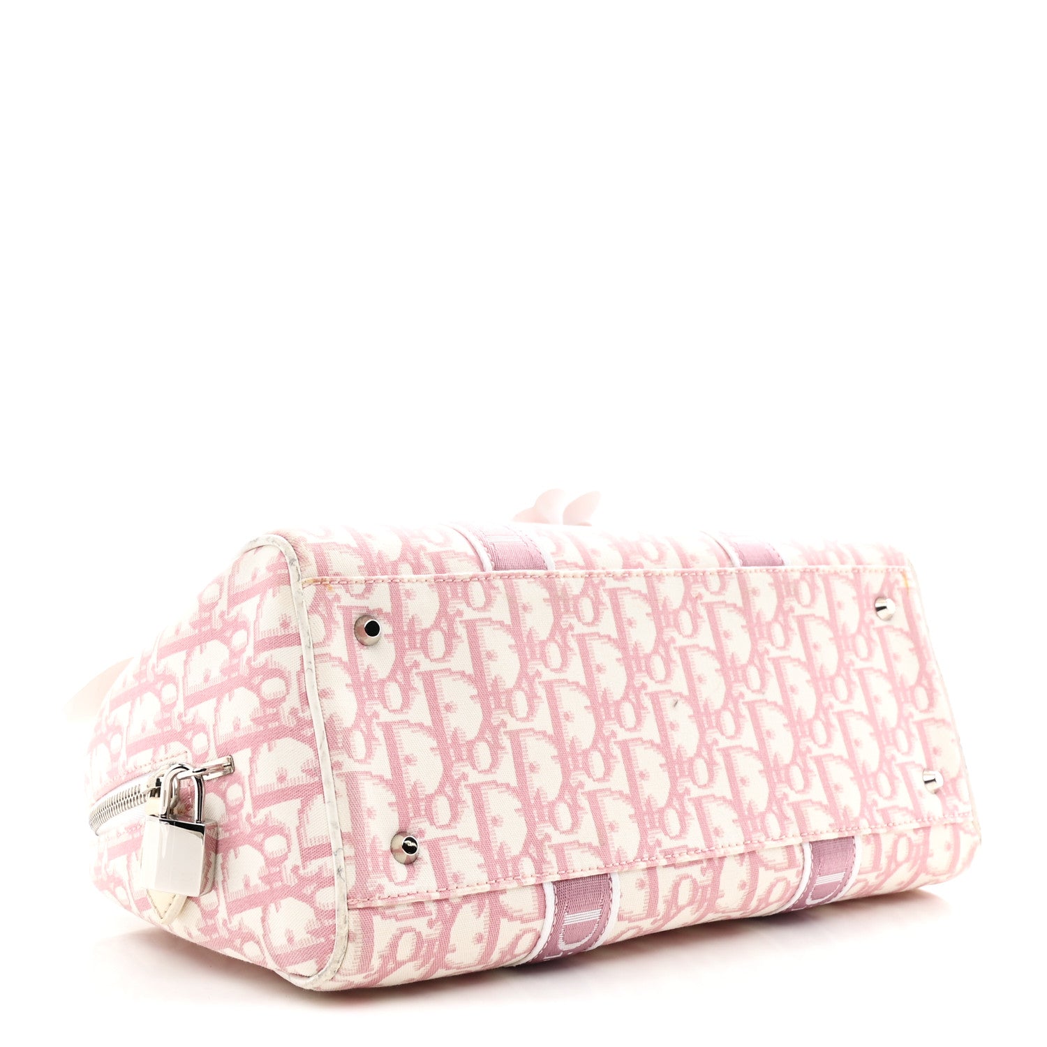 Christian Dior Monogram Girly Boston Pink 4 of 13