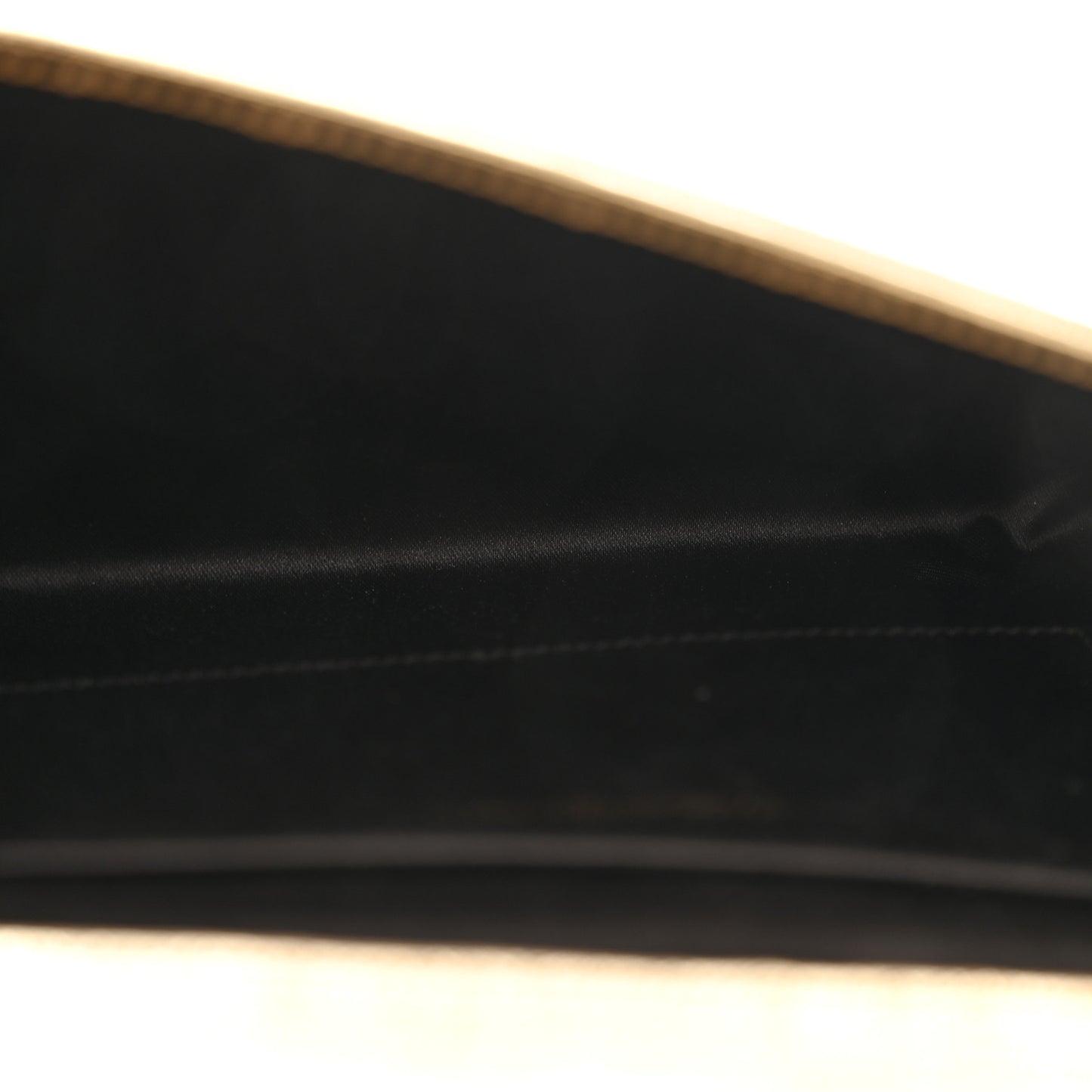 Metallic Calfskin Monogram Large Belle De Jour Clutch Gold
