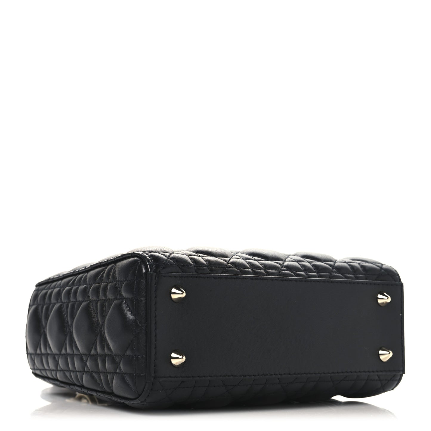 Lambskin Cannage Small My ABCDior Lady Dior Black