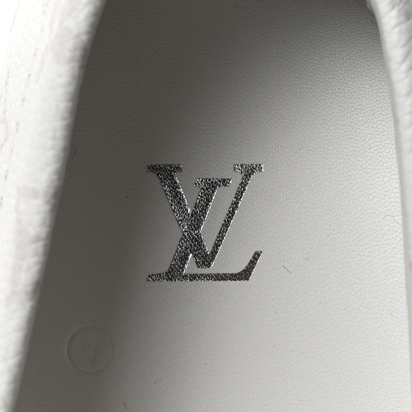 Monogram LV Driver Moccasin Loafers 7.5 White
