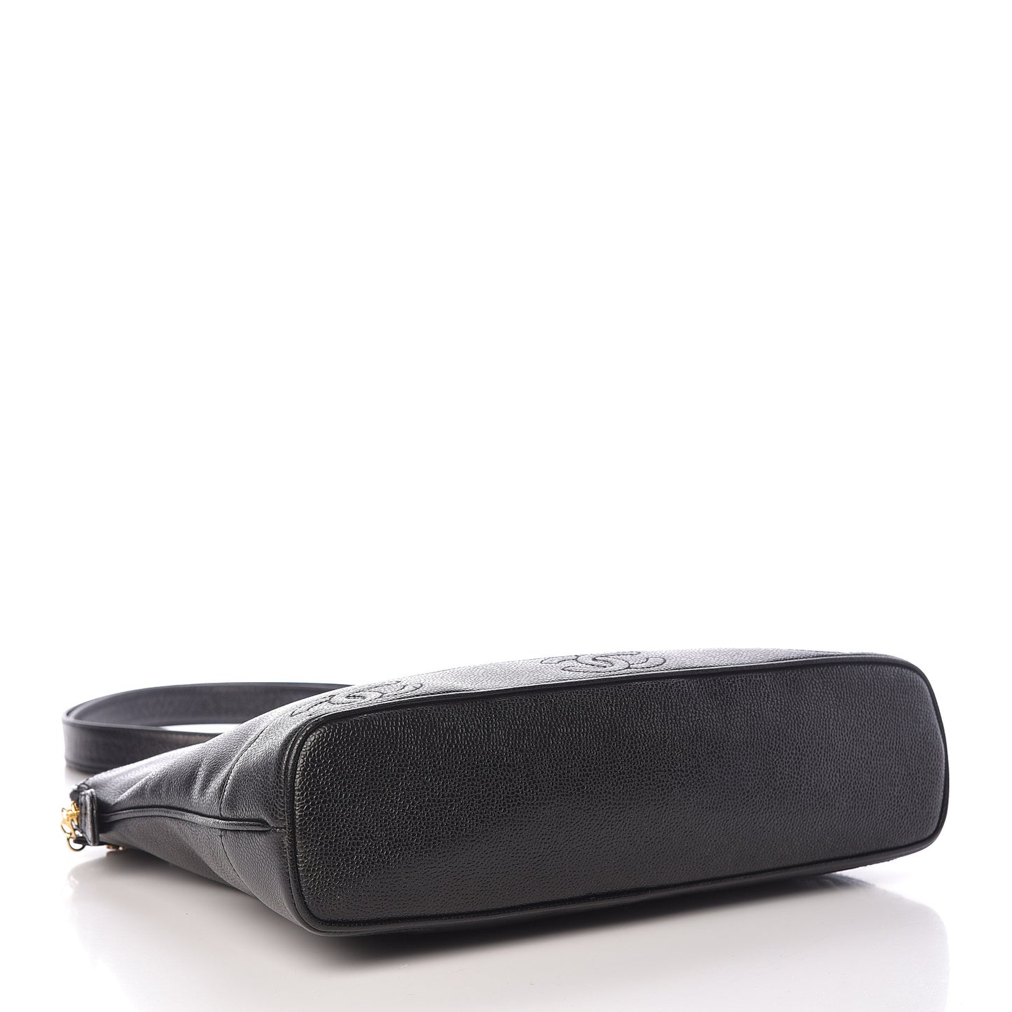Caviar CC Shoulder Bag Black