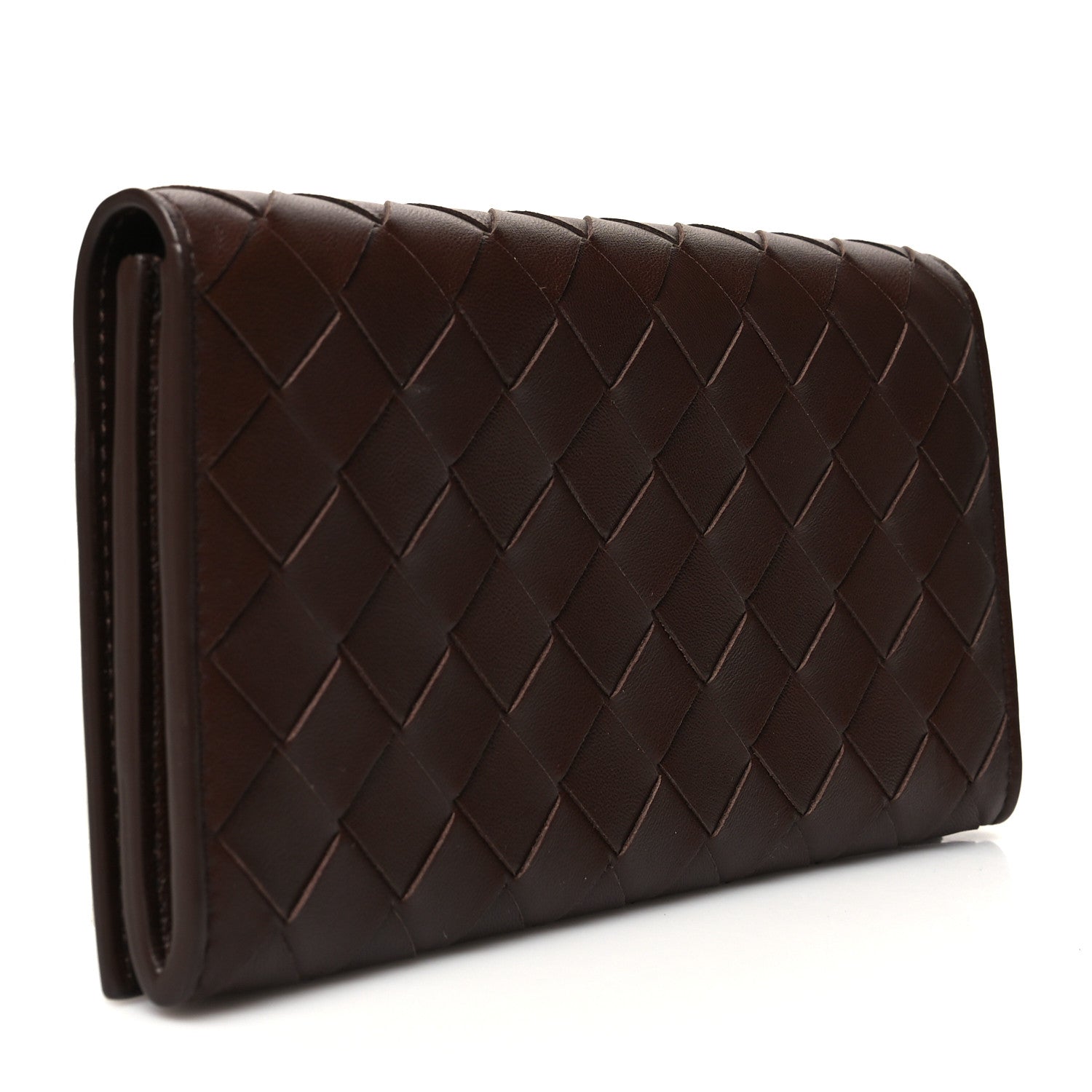 Bottega Veneta Nappa Intrecciato Long Slim Wallet Acorn 3 of 9