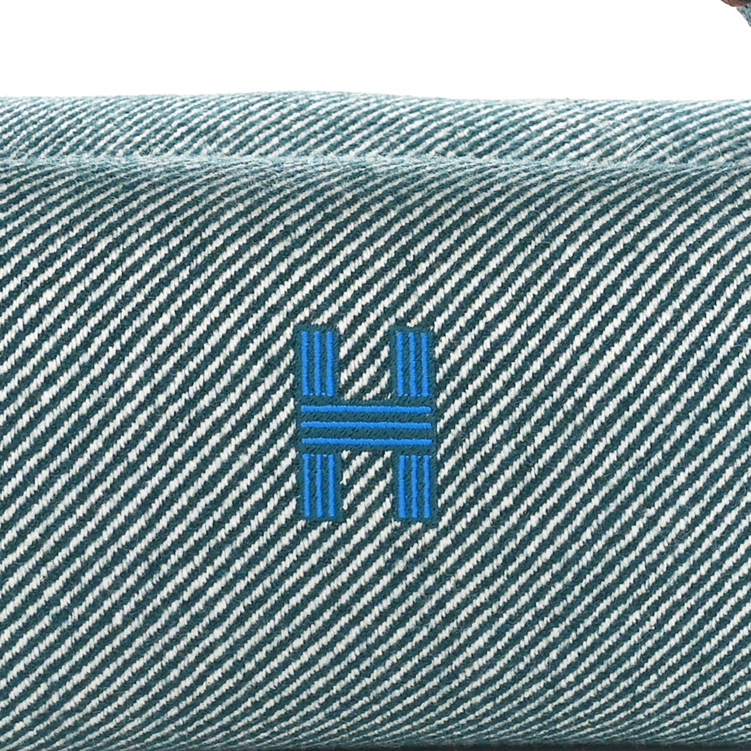 Hermes Wool Small Bride-A-Brac H Natte Pouch Vert Foret 7 of 9