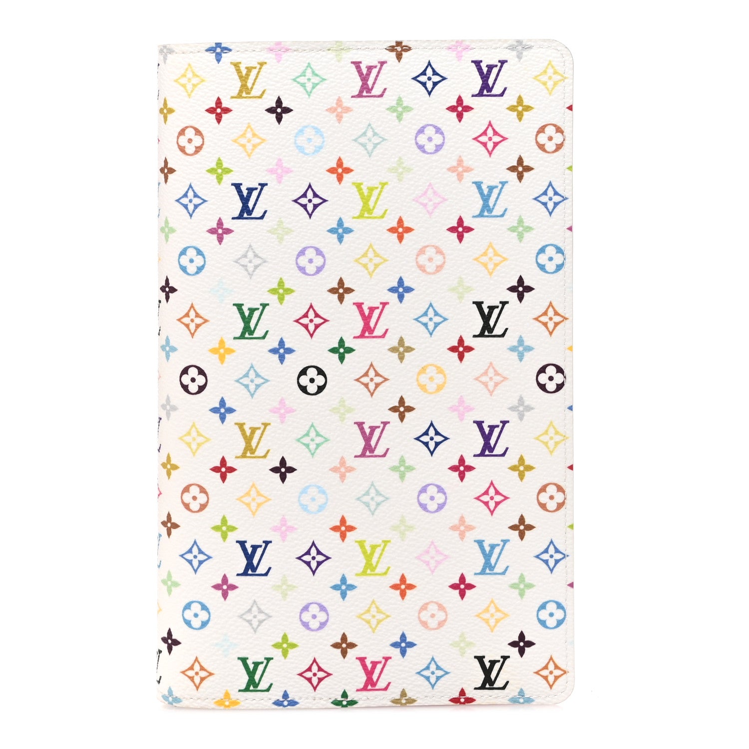 Louis Vuitton LV X TM Monogram Multicolor Emily Notebook Cover MM White 1 of 7