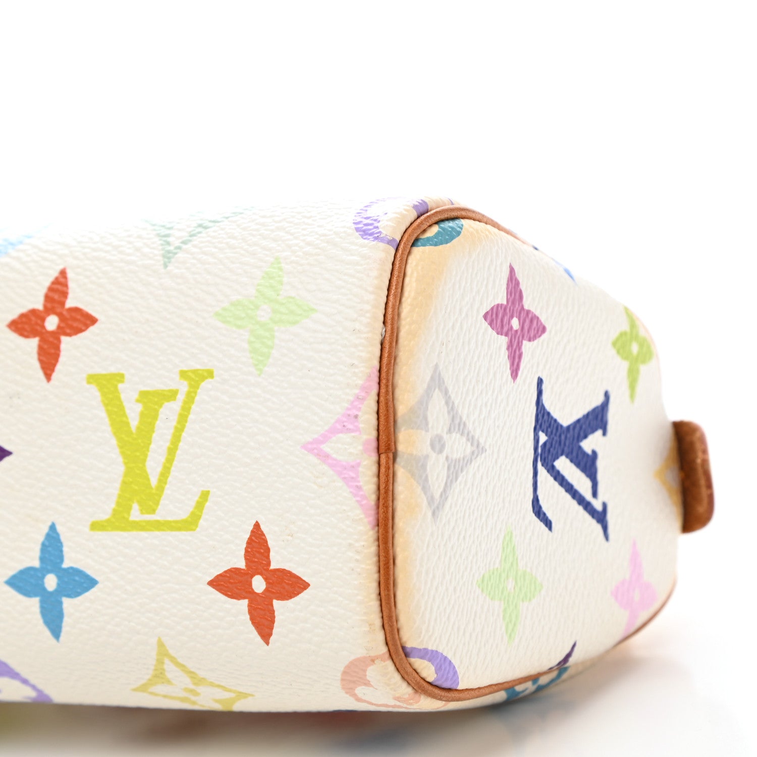 Louis Vuitton Monogram Multicolor Mini Sac HL Speedy White 8 of 9