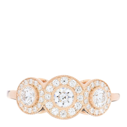 Tiffany 18K Rose Gold Diamond Circlet Ring 52 6 1 of 5