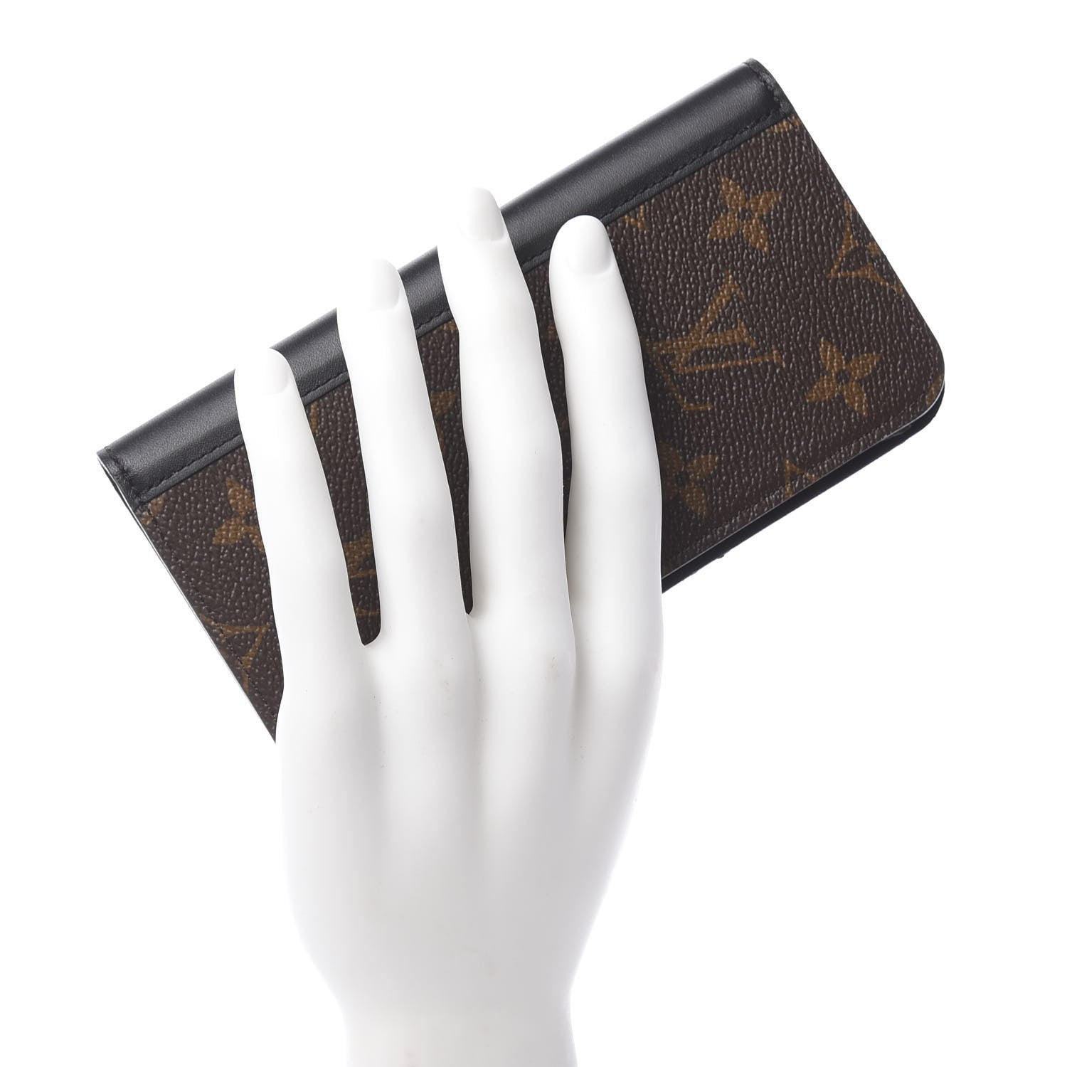 Louis Vuitton Monogram iPhone 11 Folio Case Black 2 of 7