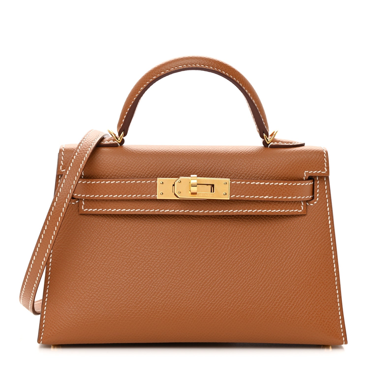Hermes Epsom Mini Kelly Sellier 20 Gold 1 of 16