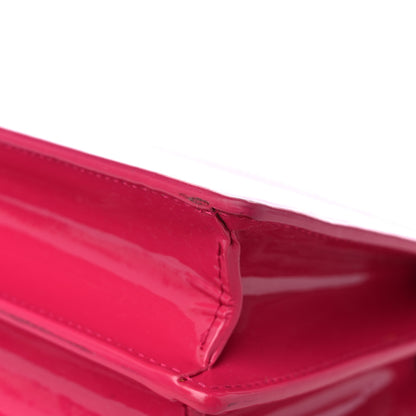 Saint Laurent Patent Small Monogram Sunset Bubblegum 10 of 12