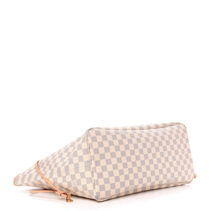 Louis Vuitton Damier Azur Neo Neverfull GM Rose Ballerine 5 of 14