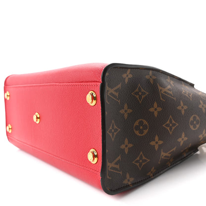 Louis Vuitton Calfskin Monogram On My Side Pirate Red 9 of 10