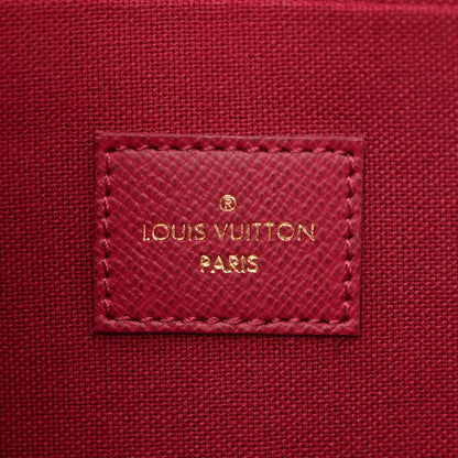 Louis Vuitton Monogram Pochette Felicie Chain Wallet Fuchsia 8 of 18
