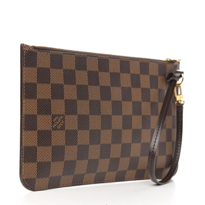 Louis Vuitton Damier Ebene Neverfull MM GM Pochette 2 of 7