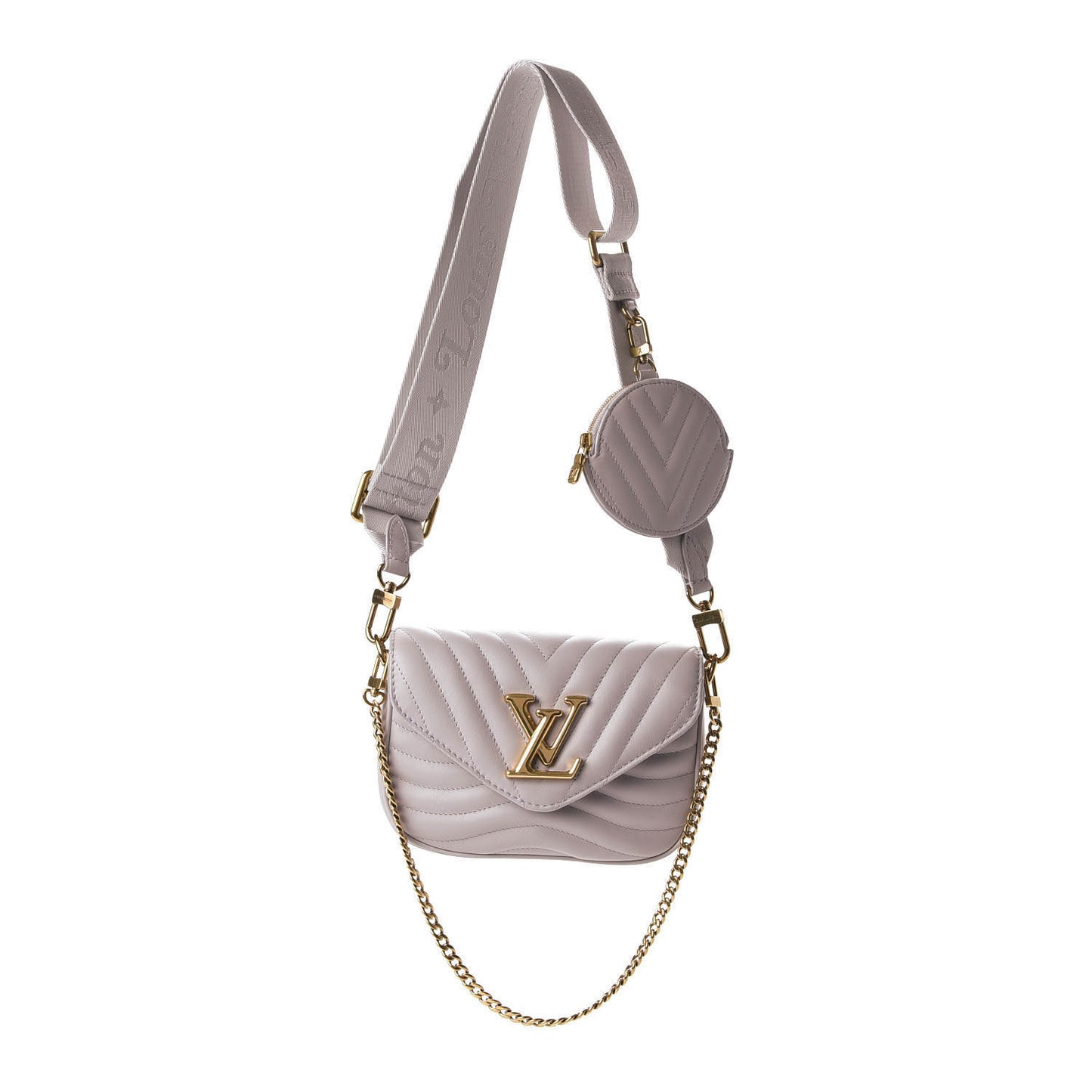 Calfskin New Wave Multi Pochette Brume