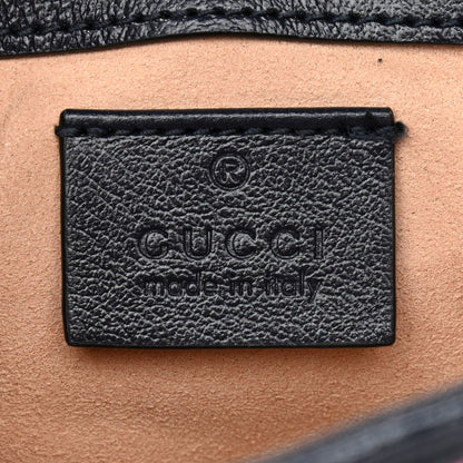 Gucci Monogram Multicolor Matelasse Diagonal Super Mini GG Marmont Shoulder Bag Pink Blue 6 of 11