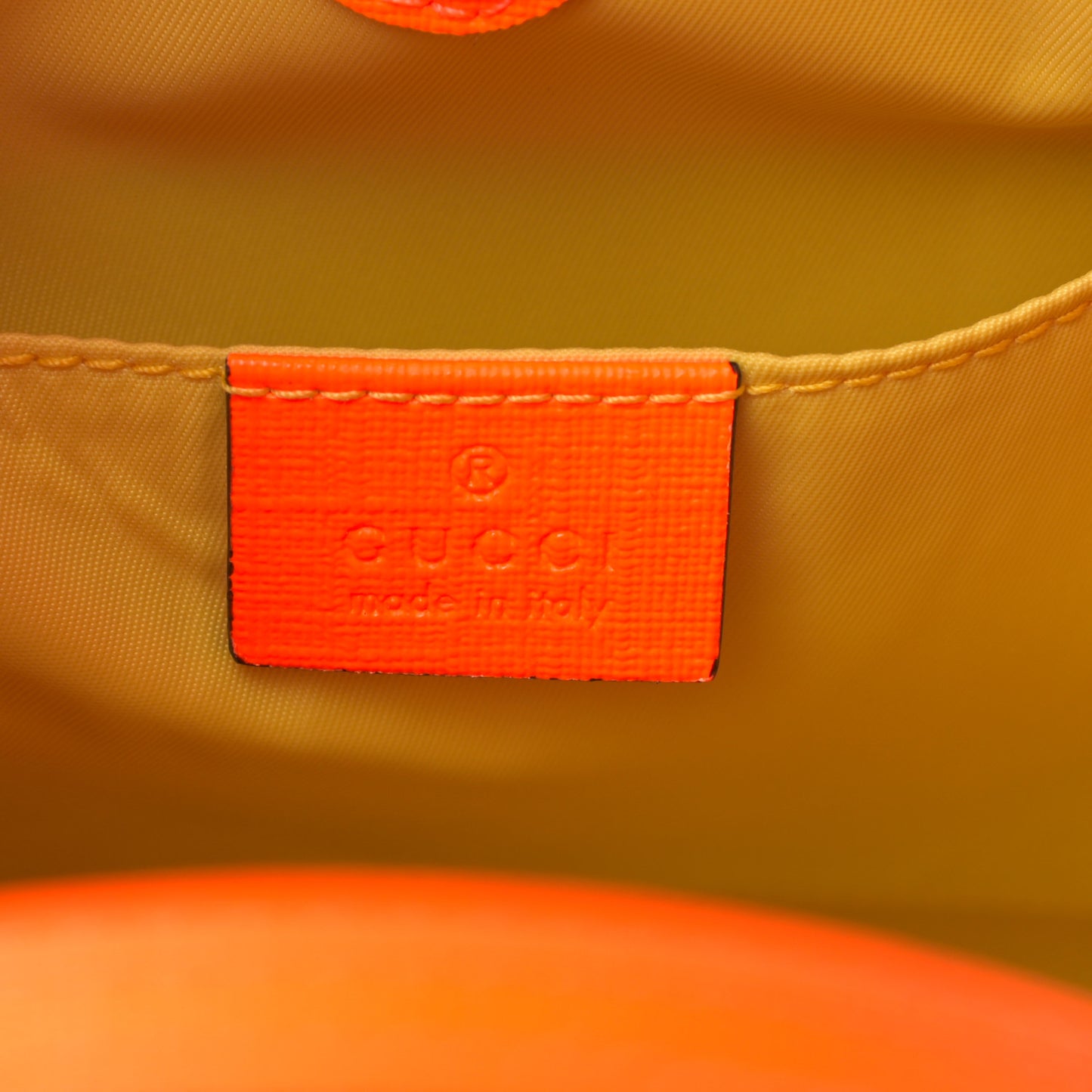 GG Supreme Monogram Childrens Strawberry Print Tote Multicolor