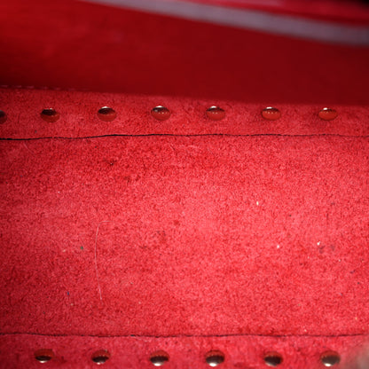 Valentino Garavani Grained Calfskin Rockstud Camera Crossbody Bag Rosso Valentino 12 of 14