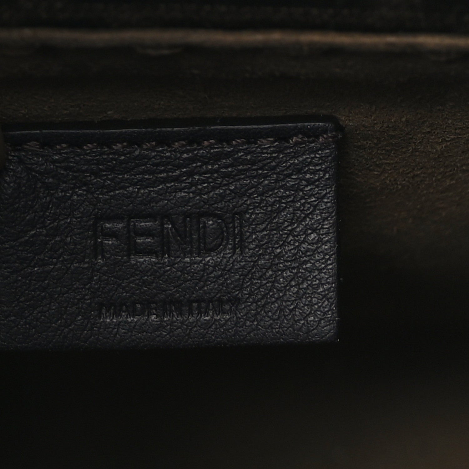 Fendi Fabric Jacquard Vitello King Plexiglass FF 1974 Mini Fendi Sunshine Shopper Tote Tobacco Moro Sand 7 of 9