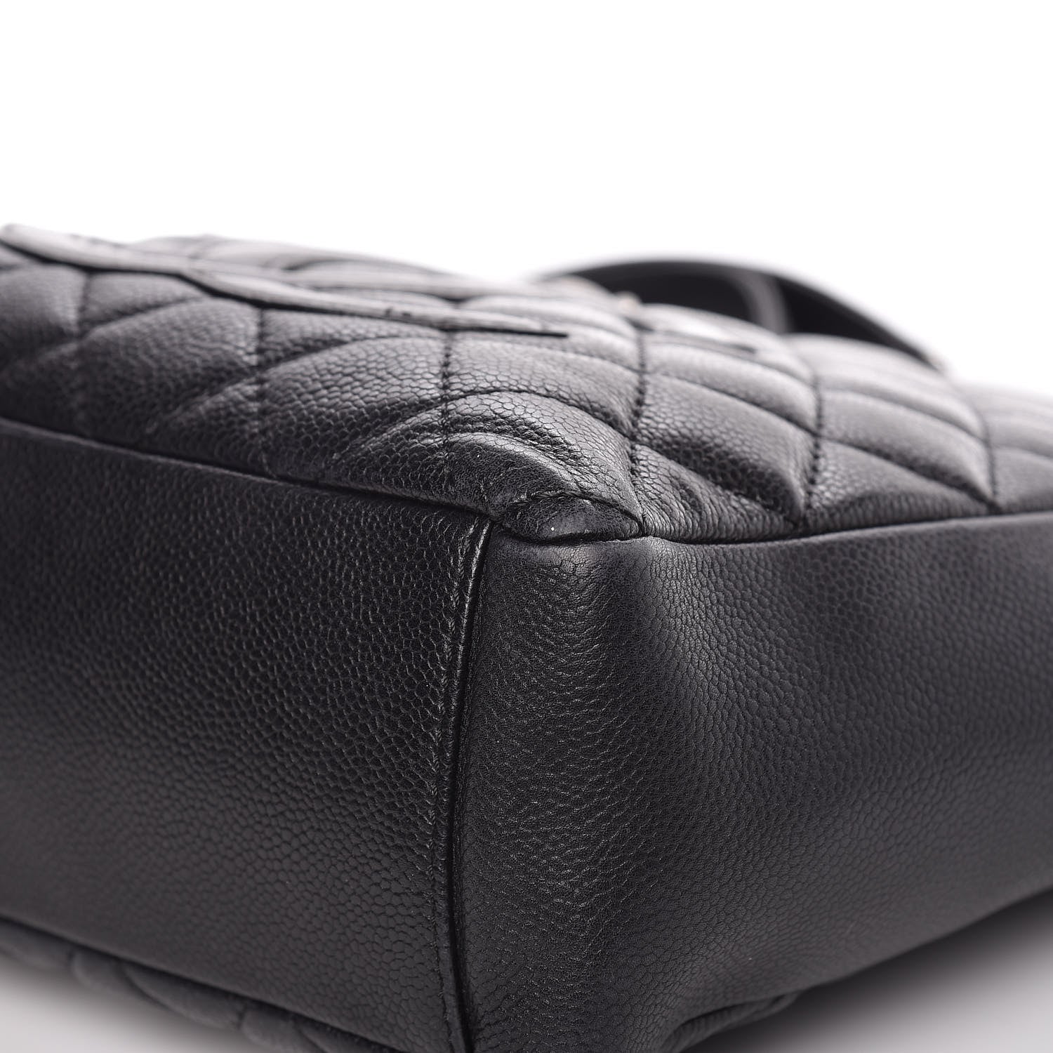 Chanel Caviar Quilted Petit Shopping Tote PST Black 20 of 22