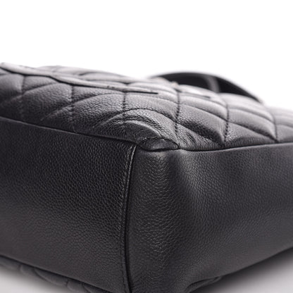 Chanel Caviar Quilted Petit Shopping Tote PST Black 20 of 22