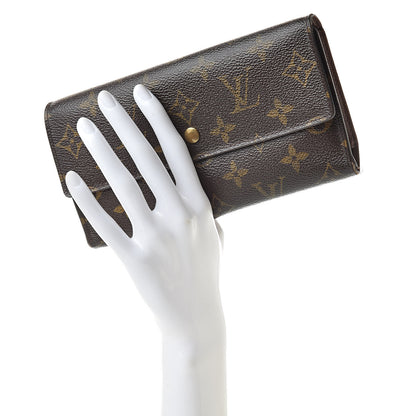 Louis Vuitton Monogram Porte Tresor International Wallet 2 of 16