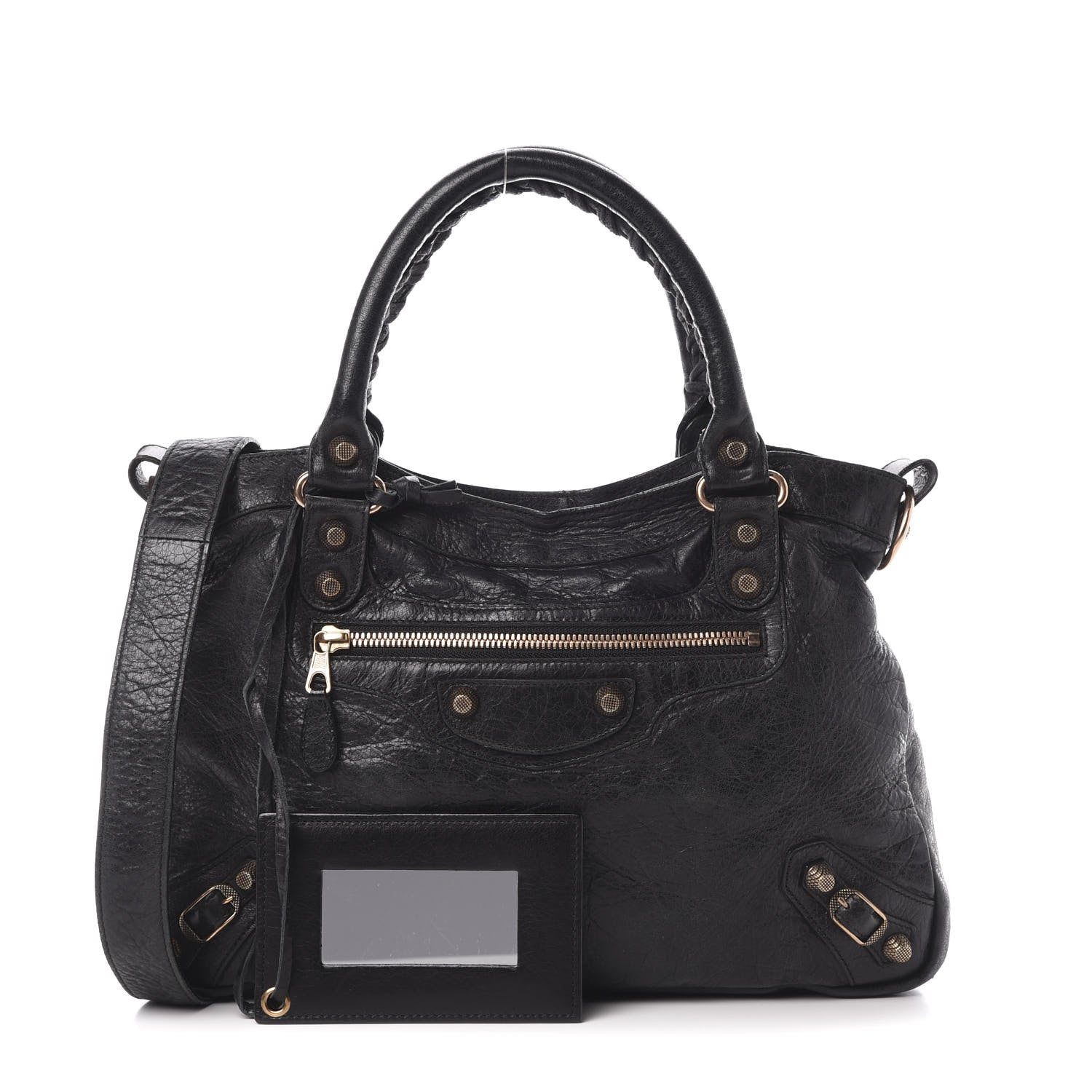 Balenciaga Agneau Giant 12 Rose Gold Hardware Town Black 1 of 14