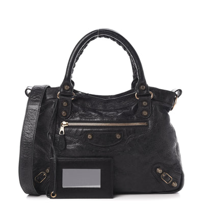 Balenciaga Agneau Giant 12 Rose Gold Hardware Town Black 1 of 14