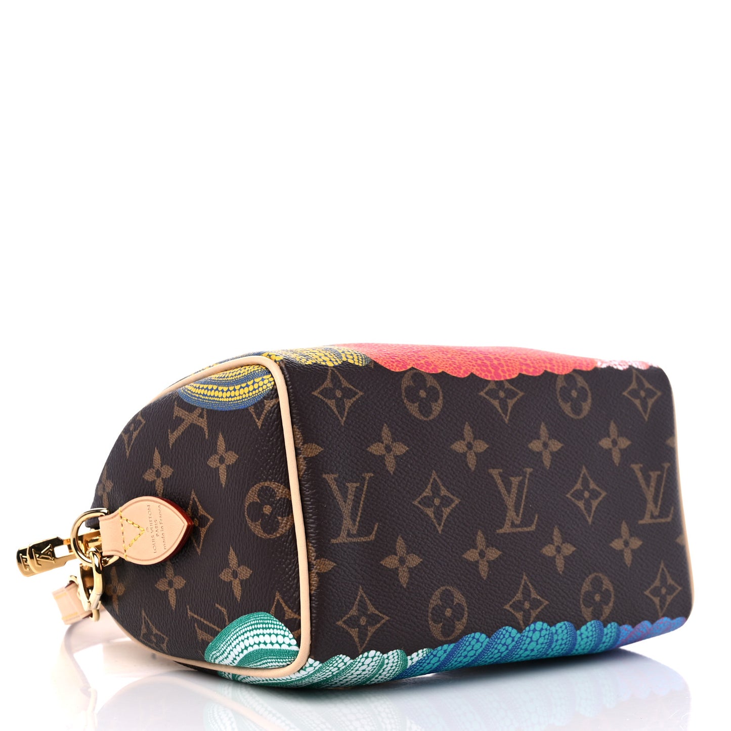 LV X YK Monogram Pumpkins Speedy Bandouliere 20