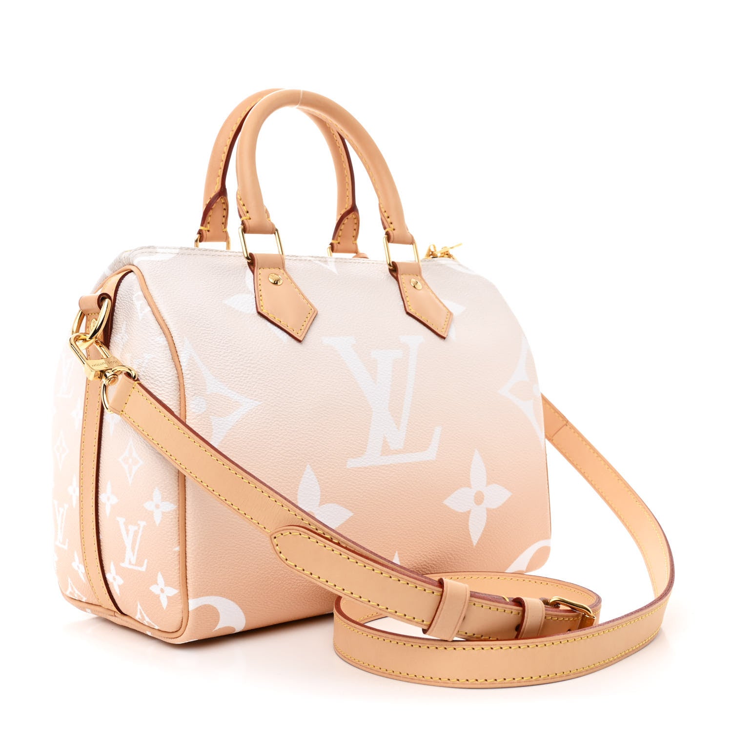 Louis Vuitton Monogram Giant By The Pool Speedy Bandouliere 25 Brume 3 of 10