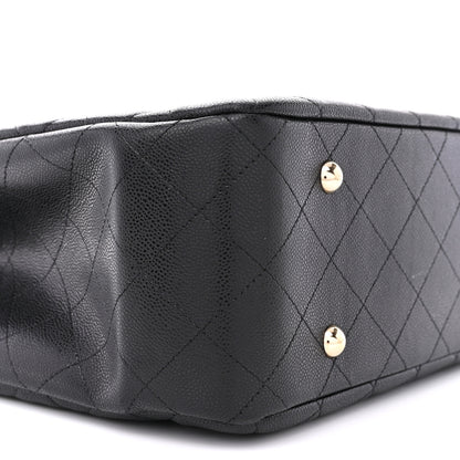 Chanel Caviar Quilted Large Shopping Tote Black 9 of 11